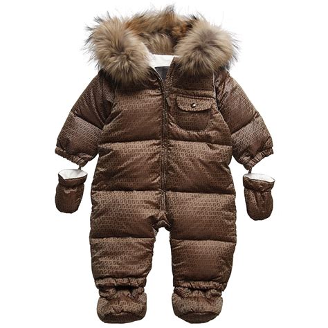 baby fendi pants|fendi baby snowsuit.